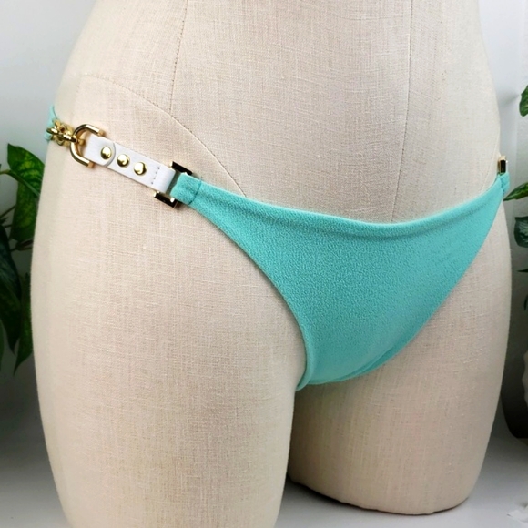 Beach Bunny Cheeky Bikini Metal Buckle Embellishment Xlarge